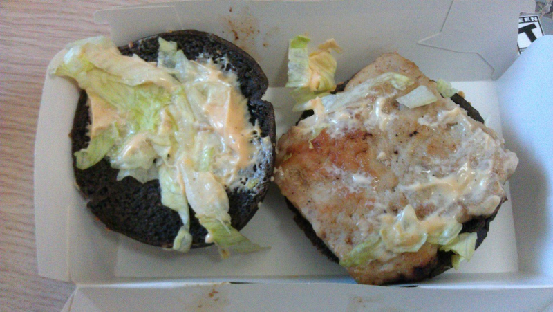 Illustration for article titled McDonald's Chinese Black and White Burgers Are... Okay, I Guess